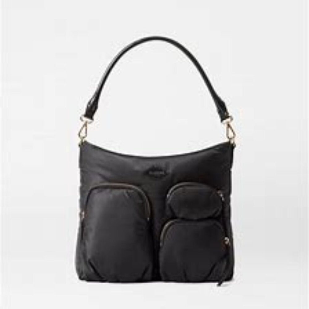 MZ Wallace Black Chelsea Hobo